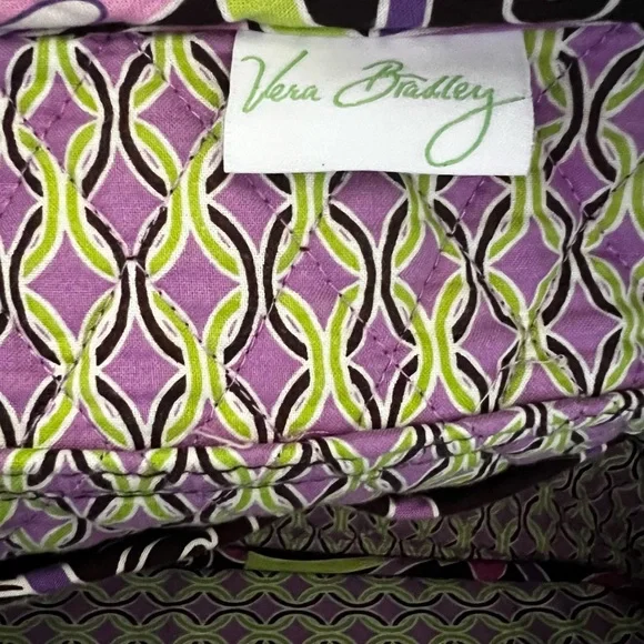 Vera Bradley Purple Punch Weekender Bag - Picture 5 of 5